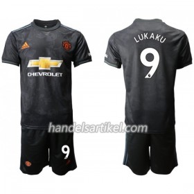 Manchester United LUKAKU 9 Kinder Ausweich Trikotsatz 2019/20 Kurzarm (+ Kurze Hosen)